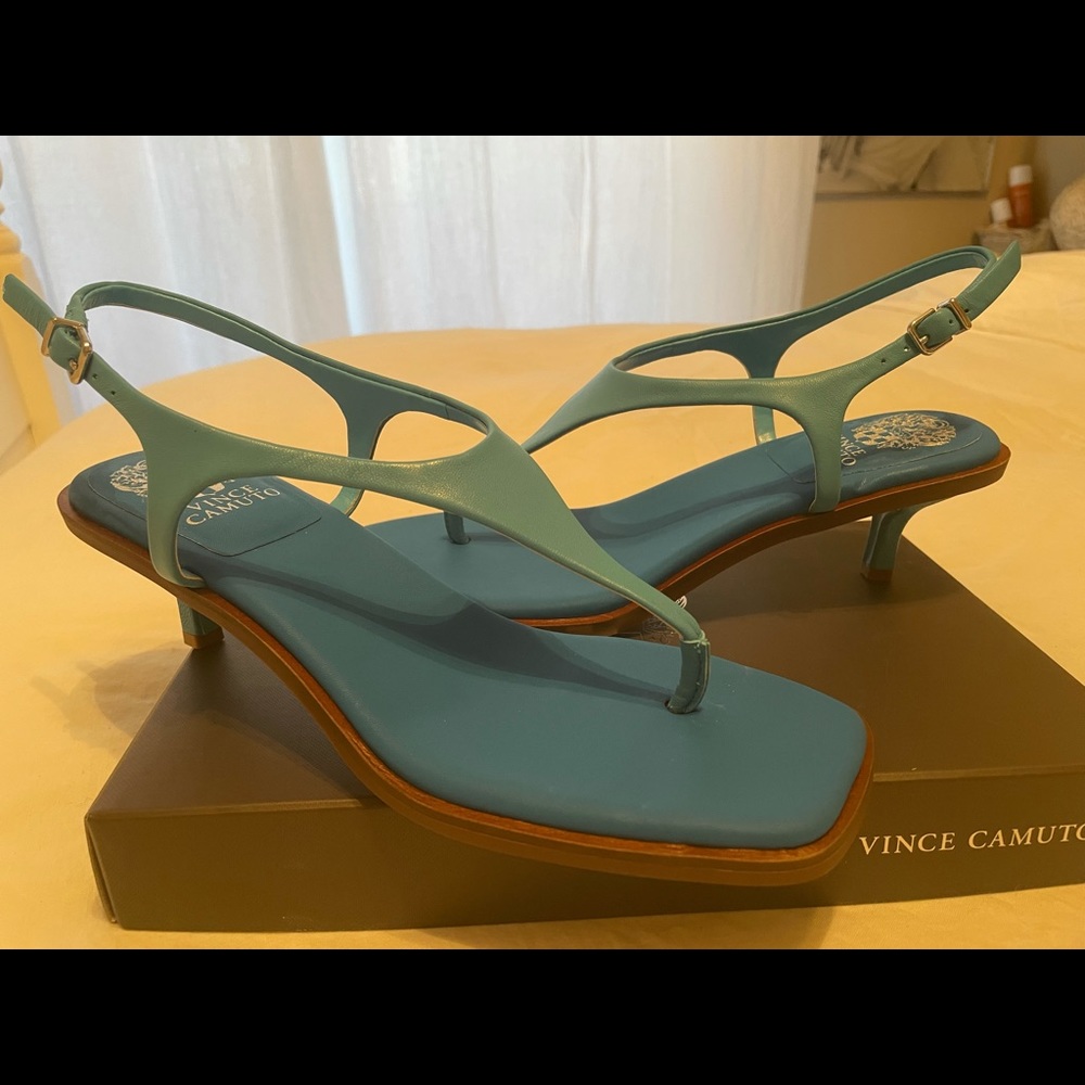Kitten heeled sandals